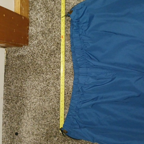 Vintage LL Bean 2-piece half zip windbreaker rain suit jogging pants - L - blue - Picture 16 of 16